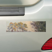 Landschap (door Léo Gausson) Bumpersticker (Op auto)