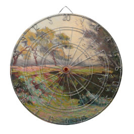 Landschap (door Léo Gausson) Dartbord