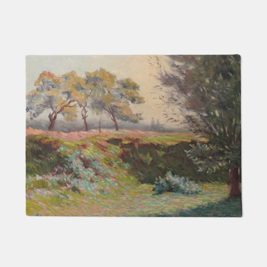 Landschap (door Léo Gausson) Deurmat (Voorkant)