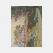 Landschap (door Léo Gausson) Fleece Deken (Voorkant)