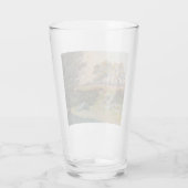 Landschap (door Léo Gausson) Glas (Achterkant)