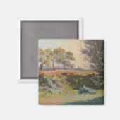 Landschap (door Léo Gausson) Magneet (Voorkant / Achterkant)