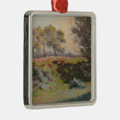 Landschap (door Léo Gausson) Metalen Ornament (Rechts)