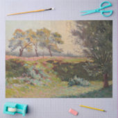 Landschap (door Léo Gausson) Tissuepapier (Craft)