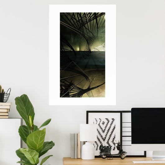 Landschap (eerste deel) poster (Thuiskantoor)