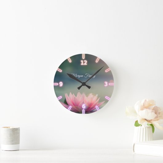 Landschap Elegant Lotus Ronde Klok (Huis)