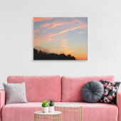 Landschap Elkridge Sunset Maryland Canvas Afdruk (Insitu (Woonkamer))