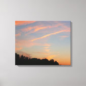 Landschap Elkridge Sunset Maryland Canvas Afdruk (Voorkant)