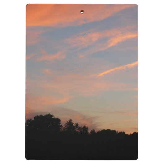 Landschap Elkridge Sunset Maryland Klembord (Achterkant)