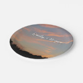 Landschap Elkridge Sunset Maryland Papieren Bordje (Gekanteld)