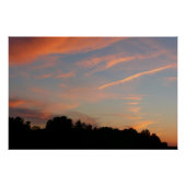 Landschap Elkridge Sunset Maryland Poster (Voorkant)