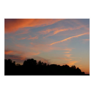 Landschap Elkridge Sunset Maryland Poster