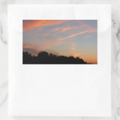 Landschap Elkridge Sunset Maryland Rechthoekige Sticker (Tas)