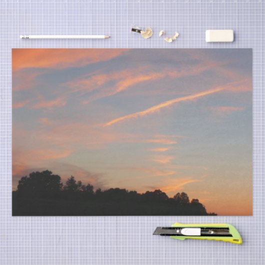 Landschap Elkridge Sunset Maryland Tissuepapier (Craft)