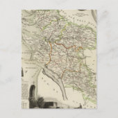 Landschap en bossen briefkaart (Voorkant)