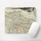 Landschap en bossen muismat (Met muis)