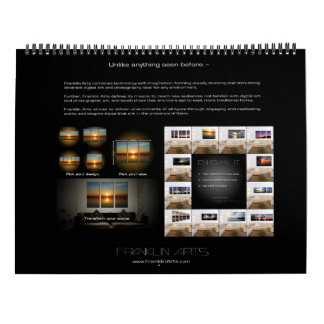 Landschap en Natuur Fotografie door Franklin Arts Kalender