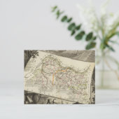 Landschap en steden briefkaart (Staand voorkant)