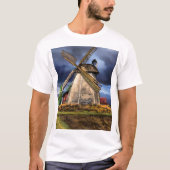 Landschap en Weer in Nederland T-Shirt (Voorkant)