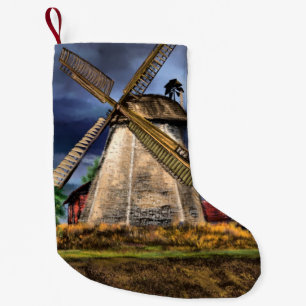 Landschap en weer in Nederland - Tekening Kleine Kerstsok