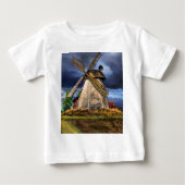 Landschap en weersomstandigheden in de Nederlandse (Voorkant)