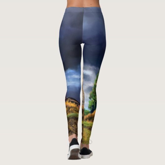 Landschap en weersomstandigheden in Nederland - Te Leggings (Achterkant)