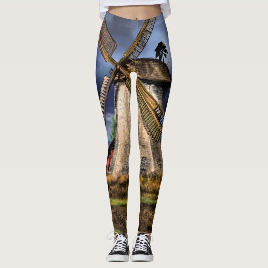 Landschap en weersomstandigheden in Nederland - Te Leggings (Voorkant)
