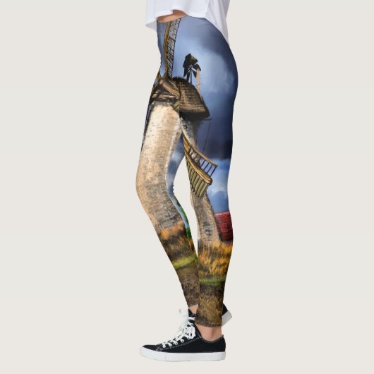 Landschap en weersomstandigheden in Nederland - Te Leggings (Links)