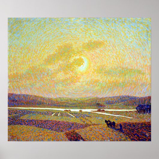 Landschap Ester Almqvist Poster (Voorkant)