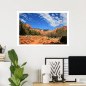 Landschap Fay Canyon Poster (Thuiskantoor)