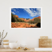 Landschap Fay Canyon Poster (Keuken)