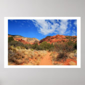Landschap Fay Canyon Poster (Voorkant)