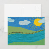 Landschap Feestdagenkaart (Voorkant / Achterkant)