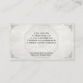 Landschap Feng Shui Bagua/Pakua Lotus Waterverf Visitekaartje (Achterkant)