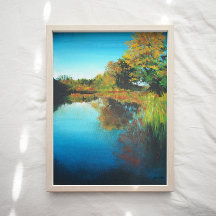 Landschap Fine Art River Art Afdrukken