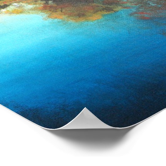 Landschap Fine Art River Art Afdrukken Poster (Hoek)