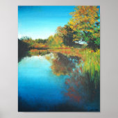 Landschap Fine Art River Art Afdrukken Poster (Voorkant)