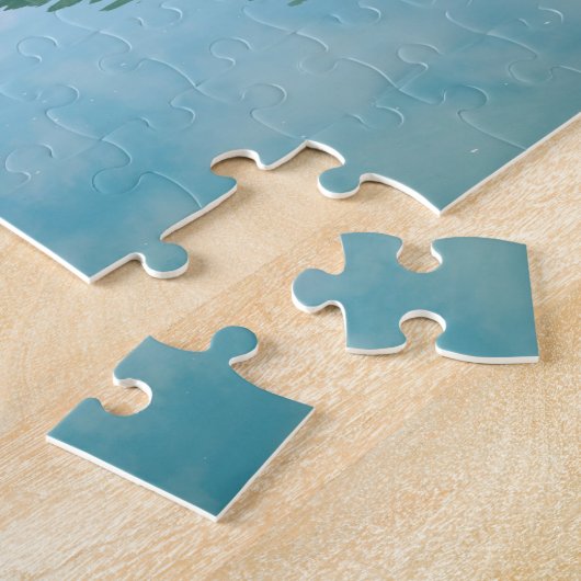 Landschap Fjaerlandsfjord fjord in Noorwegen Legpuzzel (Zijkant)