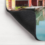 Landschap Fjaerlandsfjord fjord in Noorwegen Muismat (Hoek)