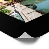 Landschap Fjaerlandsfjord fjord in Noorwegen Poster (Hoek)