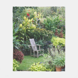 landschap fleece deken