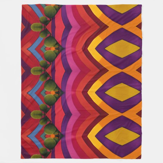 Landschap Fleece Deken (Voorkant)