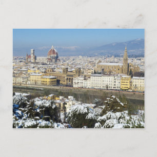 Landschap Florence van Piazzale Briefkaart