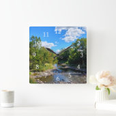 Landschap Foto 176, rivier Vierkante Klok (Huis)