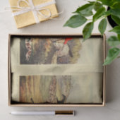 Landschap Fox Hunt Ephemera Decoupage Tissuepapier (Geschenk)