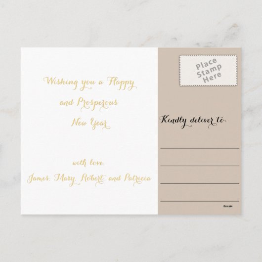 Landschap Frankrijk Vincent van Gogh 2025 Kalender Feestdagenkaart (Achterkant)