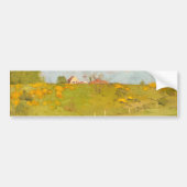 Landschap Frans (door Georg Pauli) Bumpersticker (Voorkant)