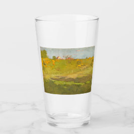 Landschap Frans (door Georg Pauli) Glas