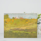 Landschap Frans (door Georg Pauli) Kaart (Staand voorkant)