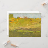 Landschap Frans (door Georg Pauli) Kaart (Voorkant / Achterkant in situ)